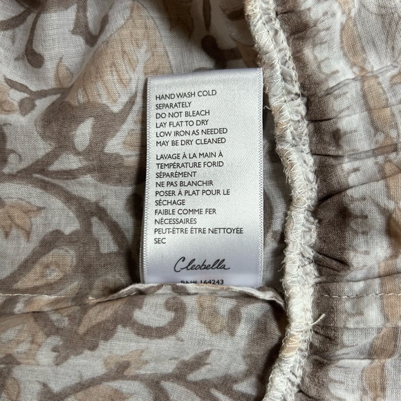 Cleobella Mini Magdalena Dress in a neutral print | size XS - Picture 8 of 16